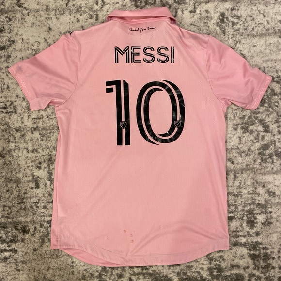 Adidas Lionel Messi Inter Miami FC Jersey Pink/Black - Picture 2 of 4